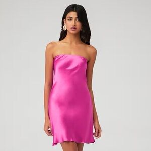 BEC + BRIDGE | Moon Dance Mini Dress in Deep Pink